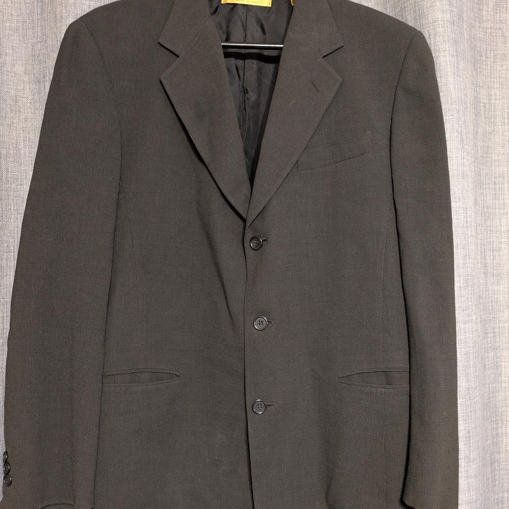 Donna Karan Charcoal Men's Blazer XL